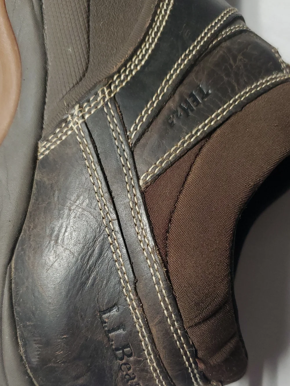 L.L Bean Men's Storm Chaser 5 Slip-On Outdoor Shoe - Brown Size 10.5 Gorpcore